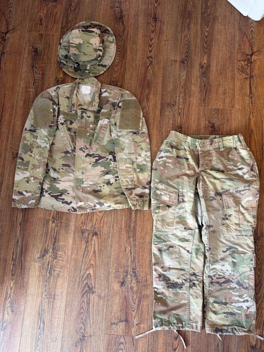 Women’s US Military OCP Uniform Set Multicam Jacket 30 Short Pants 25 Short